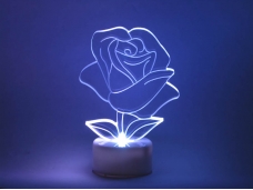 Christmas Gift Colorful LED of Roses Light